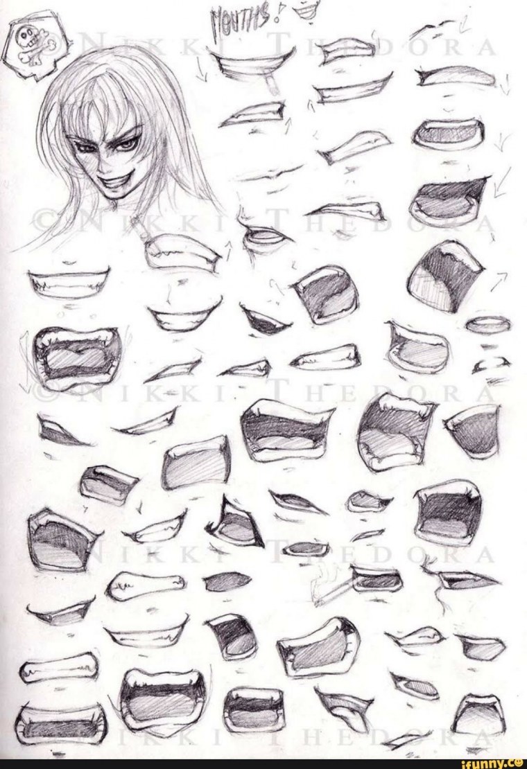 Рот для обработки без фона