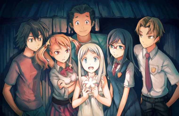 Невиданный цветок Anohana