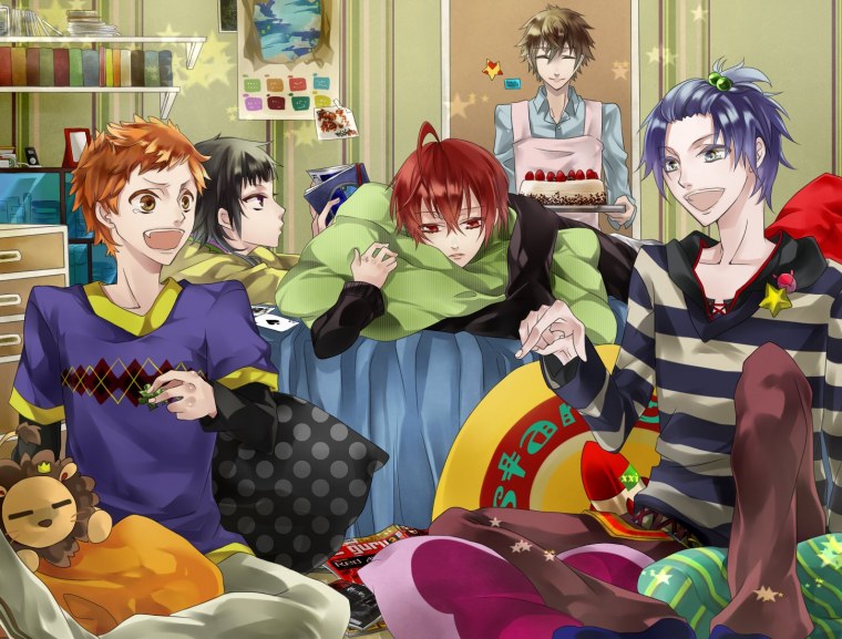 Аниме компания друзей