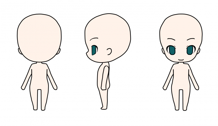 Чиби тело референс