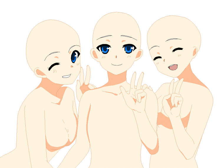 Аниме базы для рисования