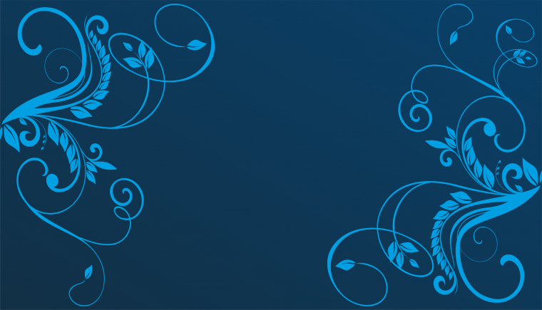 Синие цветы на сером фоне