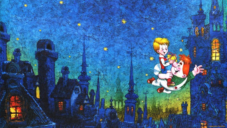 Обнимашки из советских мультиков