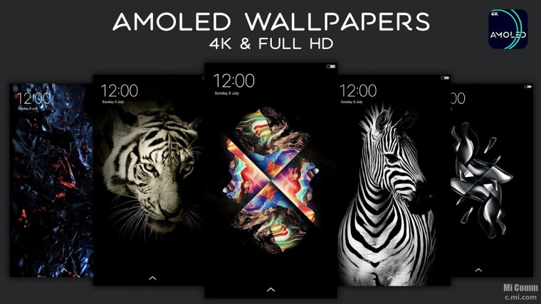 Обои Amoled 4k Black