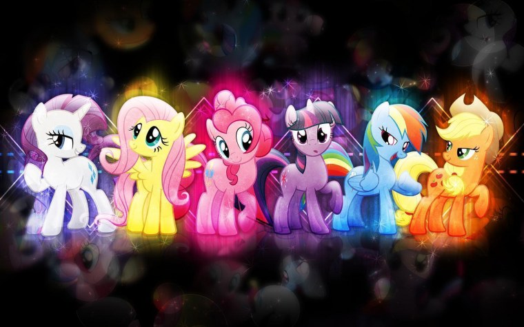 Обои на рабочий стол пони