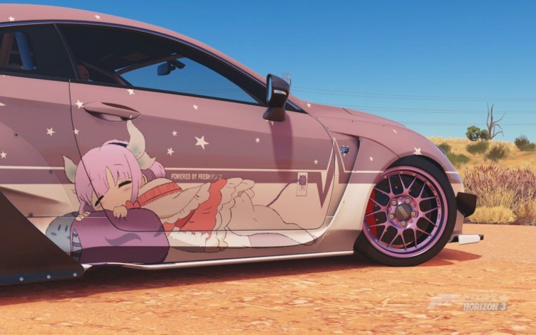 Tesla x розовая