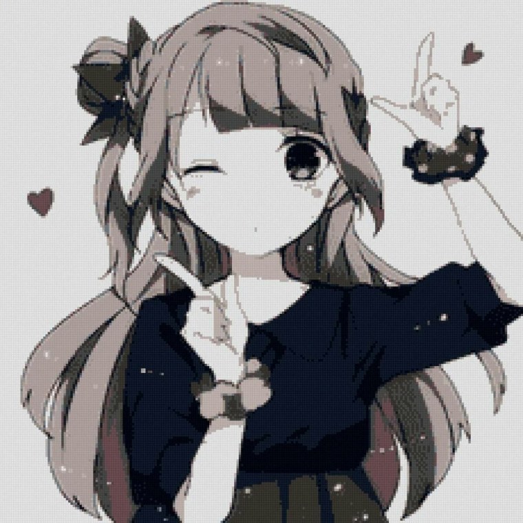 Аниме парень в наушниках