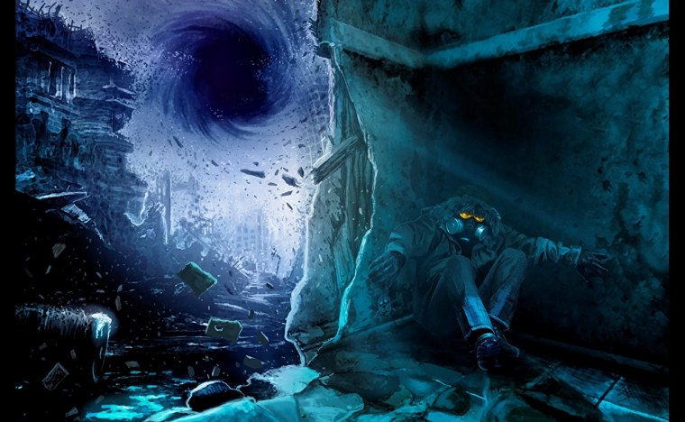 Аномалия черная дыра сталкер