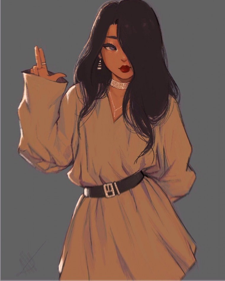 Женщина арт