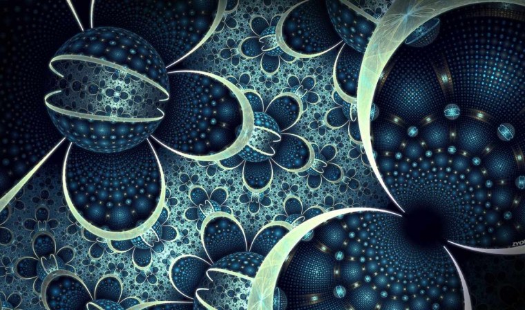 Сине зеленые обои