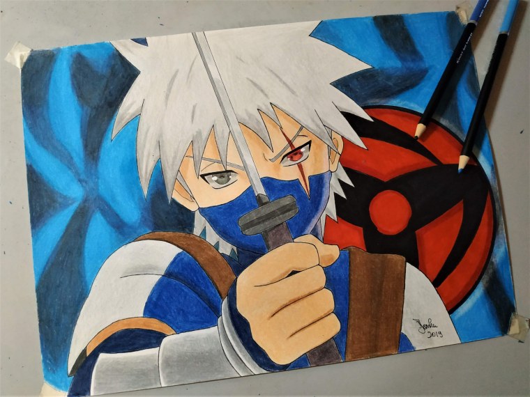 Какаши Хатаке Hatake Kakashi Naruto Tattoo