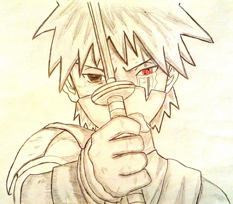 Какаши Хатаке скетч