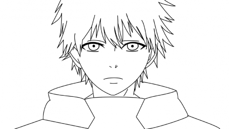 Раскраски аниме Наруто Итачи