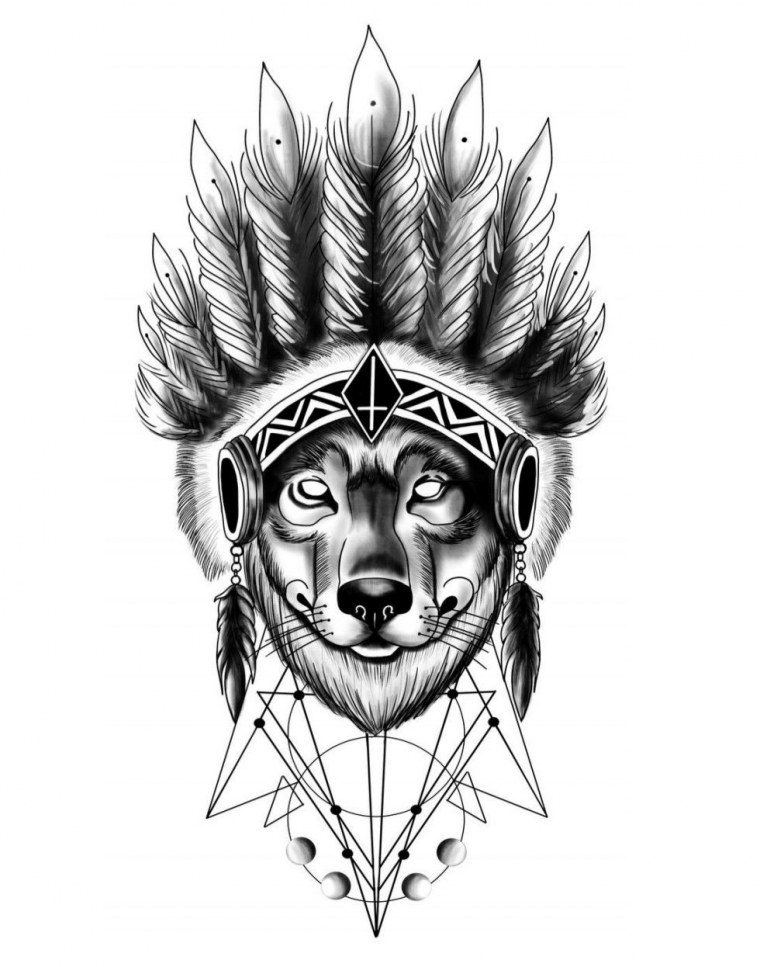 Лиса с короной на голове