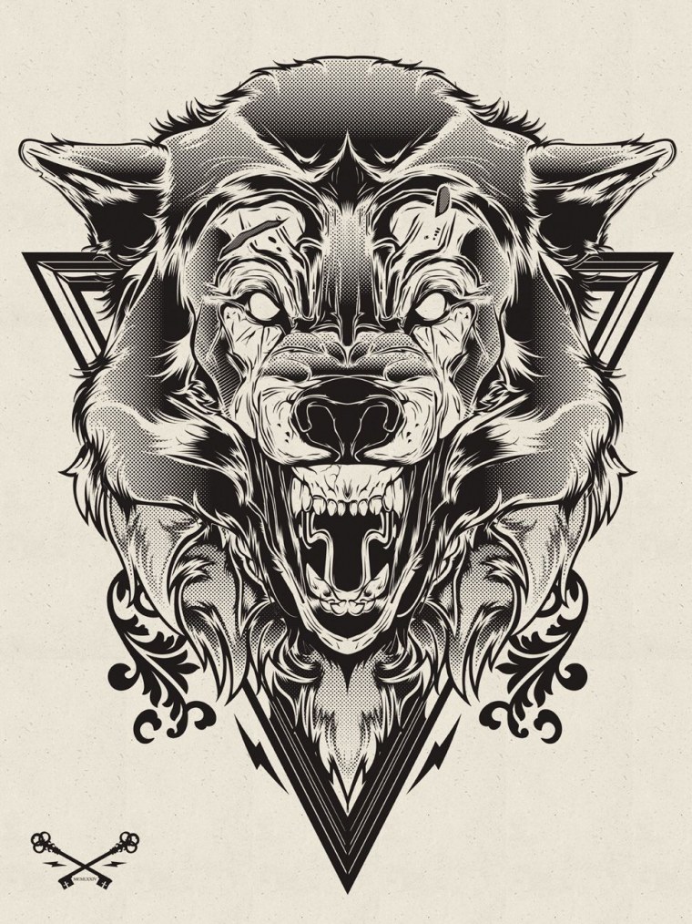 Фибула волк