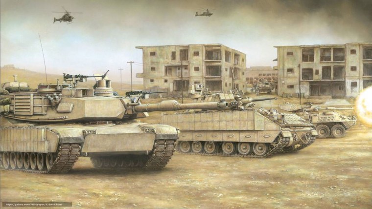 Танк m1a1 Abrams