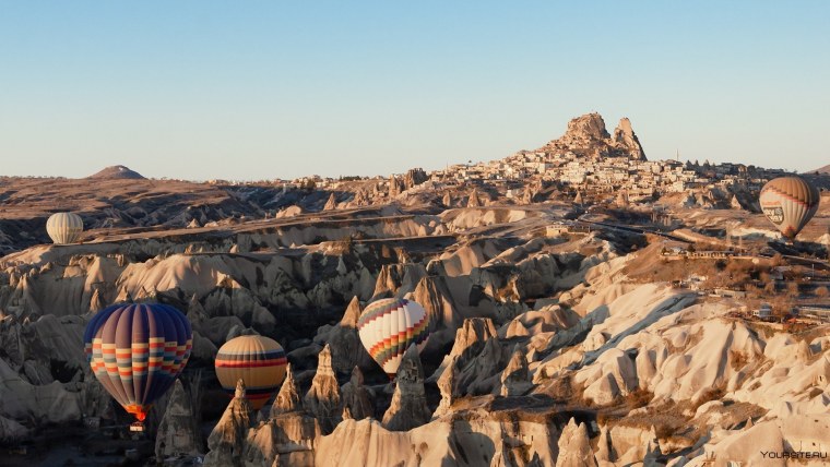 Каппадокия Турция рассвет