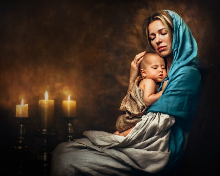 Красивые силуэты семьи