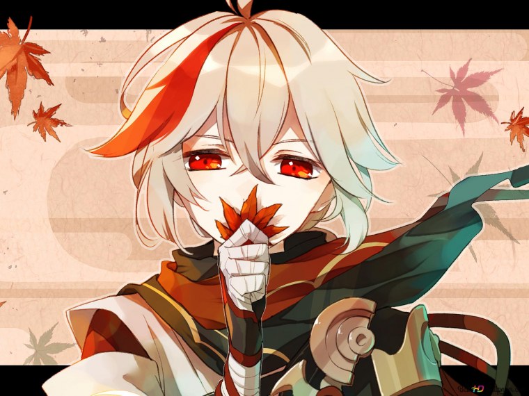 Казуха каэдехара Геншин