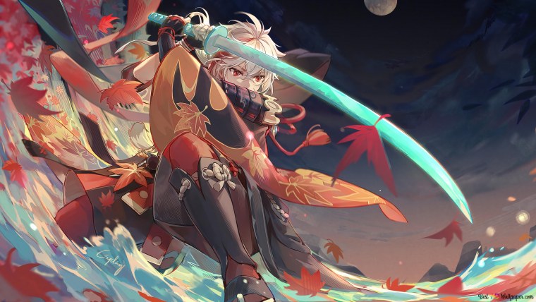 Кадзуха каэдэхара Геншин