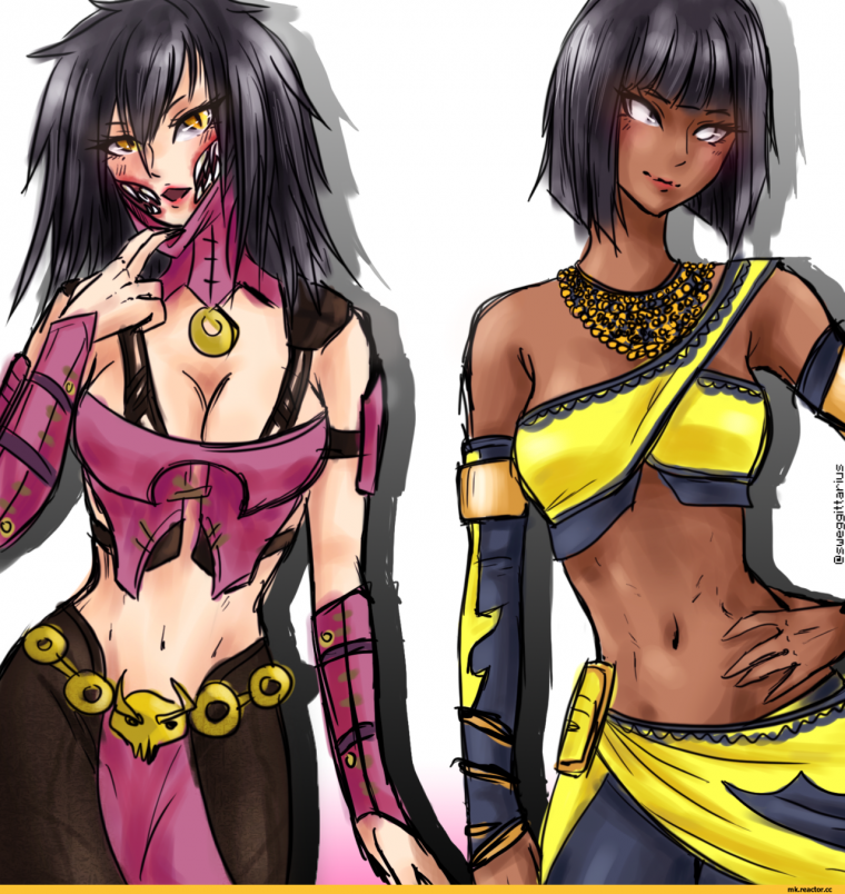 Мортал комбат Милина и Таня