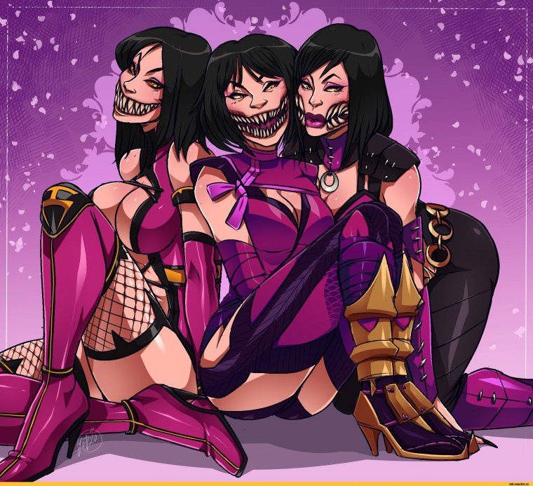 Mortal Kombat Китана и Милина