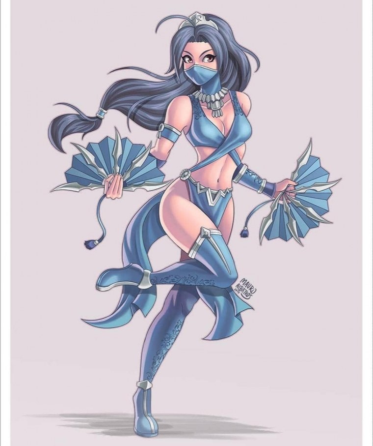 Мортал комбат Китана аниме