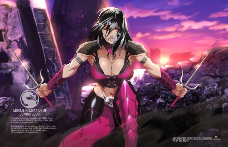 Mileena anime Mortal Kombat