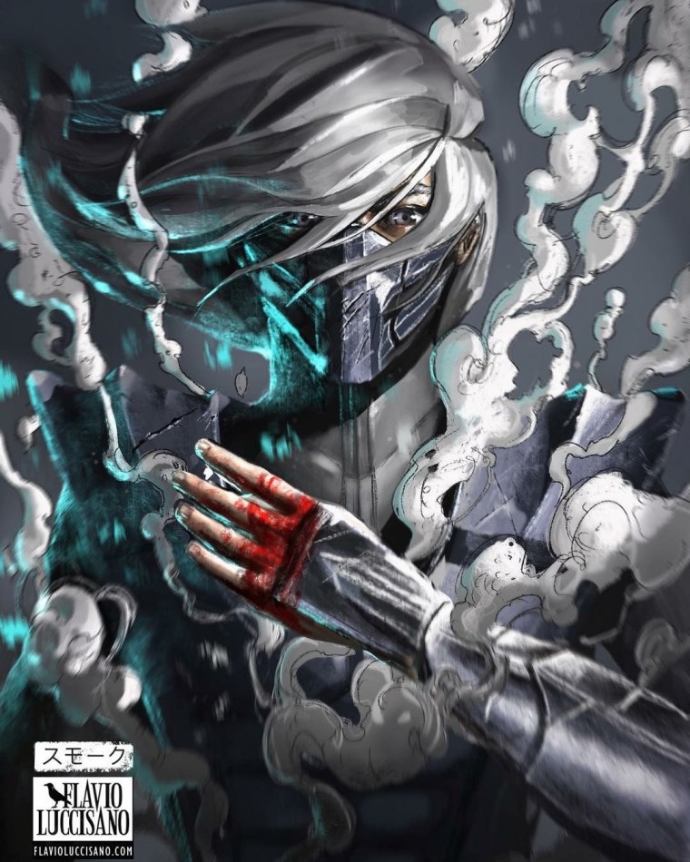 Смоук мортал комбат 11