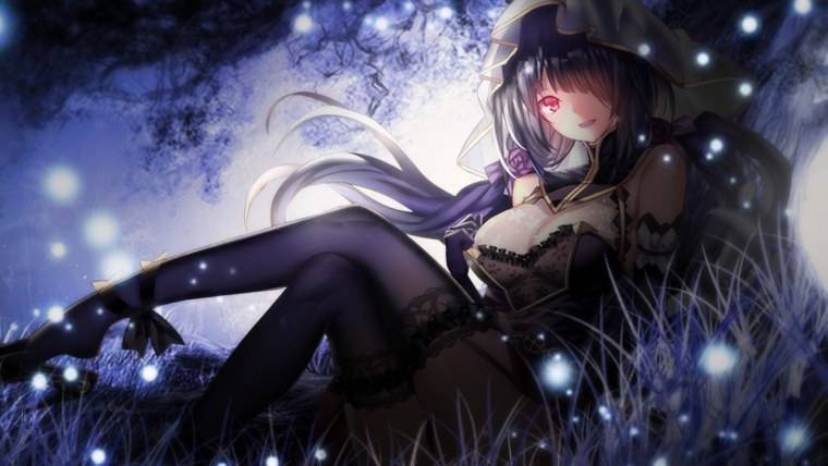 Темный страшный силуэт