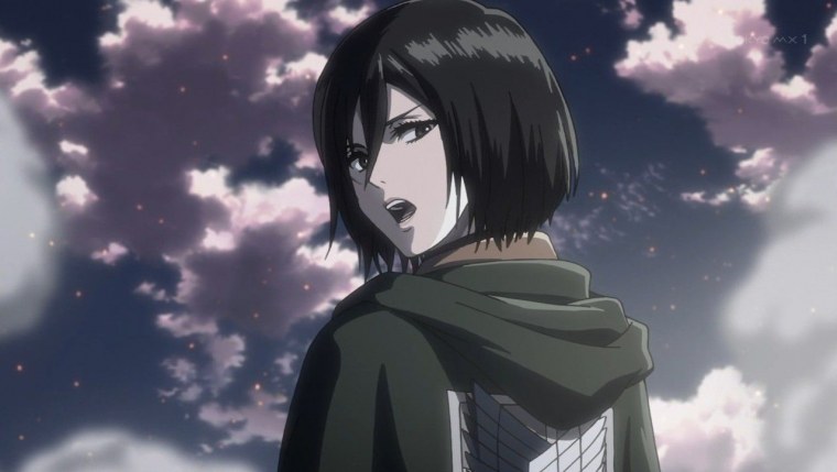 Микаса из атаки титанов