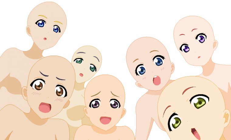 Манекены для рисования группа