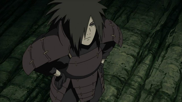 Мадара Учиха улыбается Хаширама