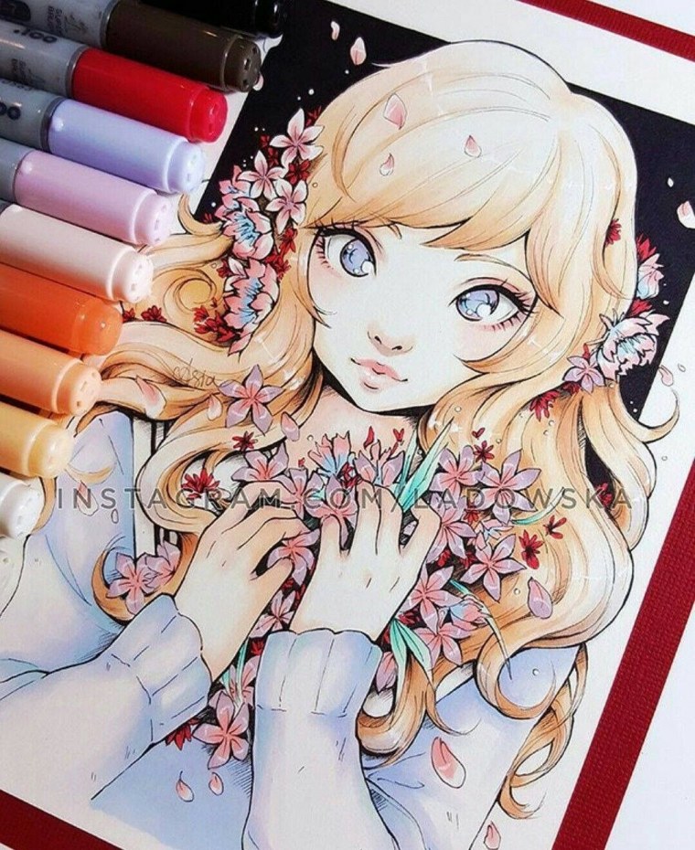 Скетчбуки для рисования аниме