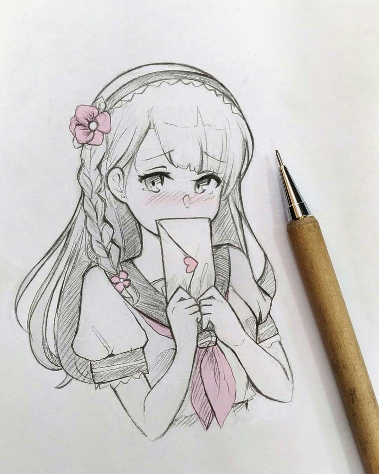 Идеи для скетчбука аниме