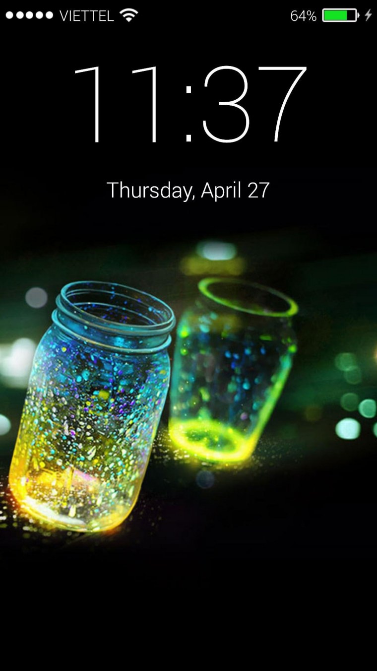 Экран блокировки Минимализм