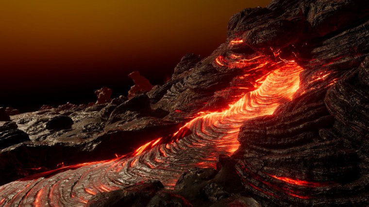 Кремниевая лава