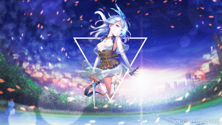 Аниме пейзаж Минимализм