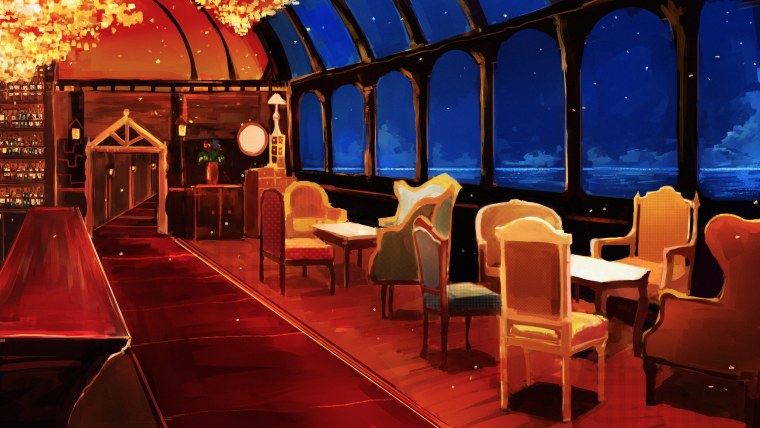 Анимешное кафе в Японии