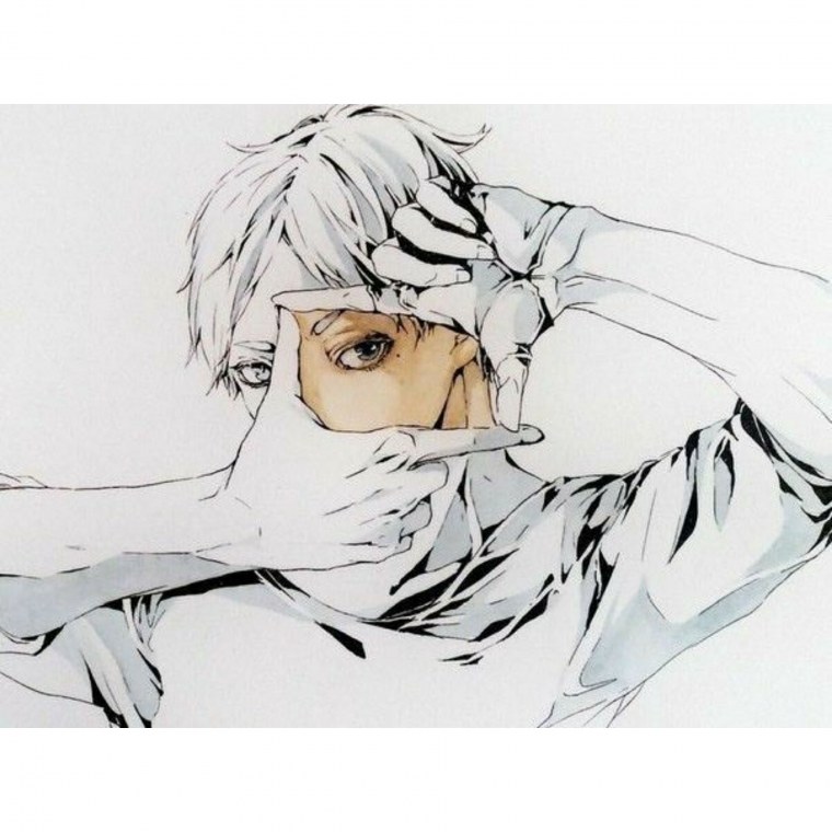 Рисунки для срисовки аниме