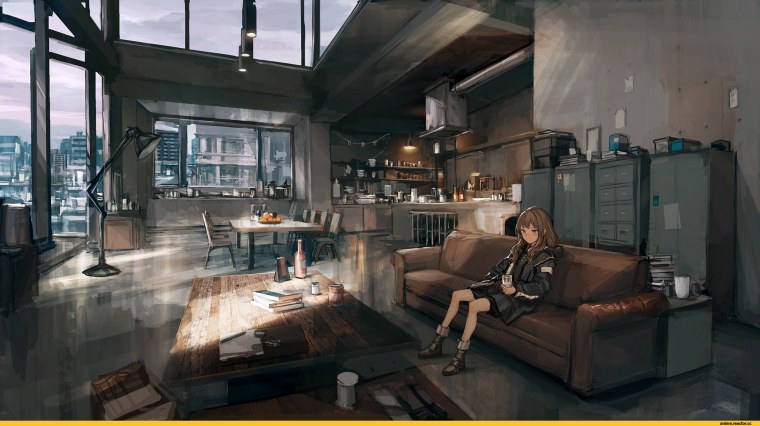 Аниме дом внутри для гача лайф