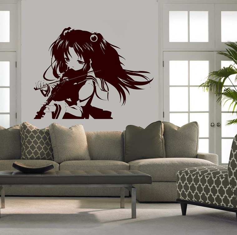 Роспись стен аниме