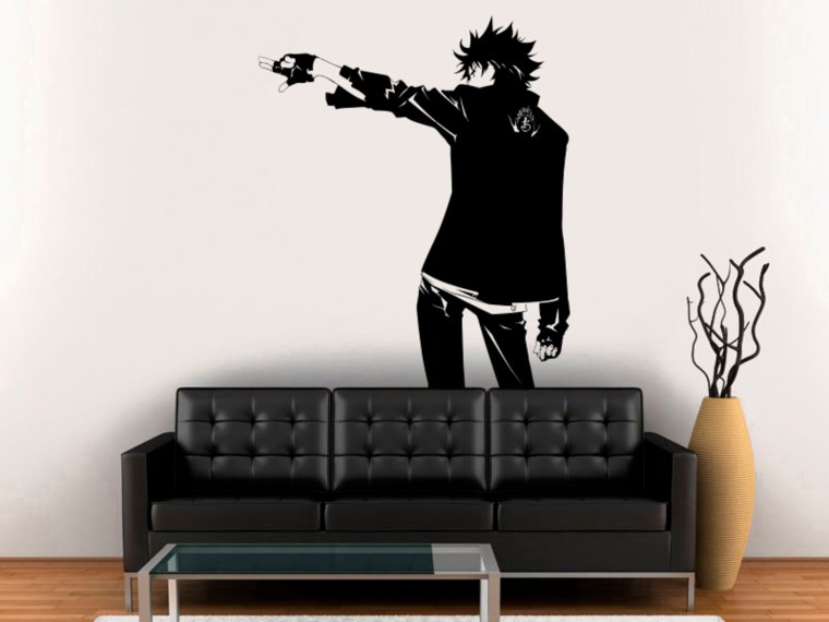 Виниловые Стикеры аниме мальчики