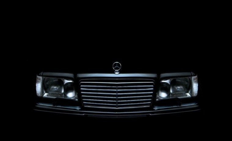 Мерседес 124 белый