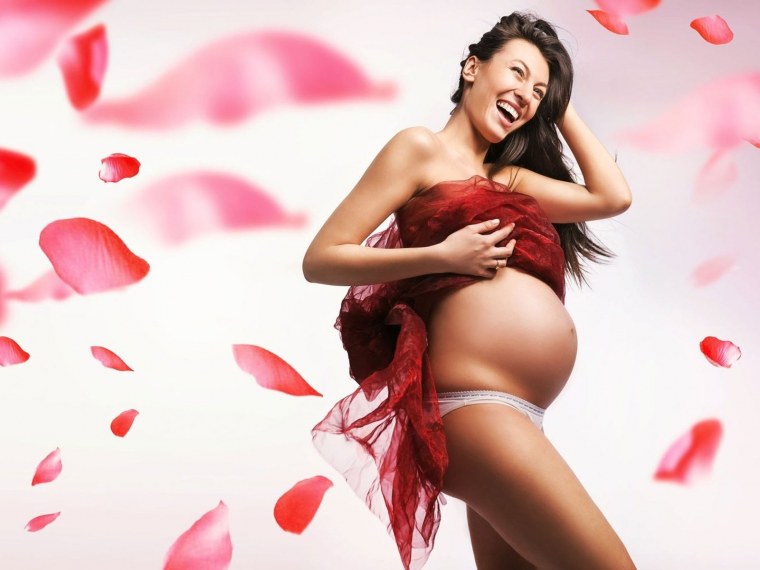 Фон беременная женщина