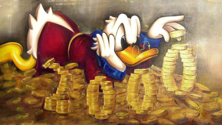 Скрудж макдак Art