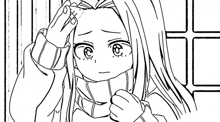 Картинки аниме без цвета