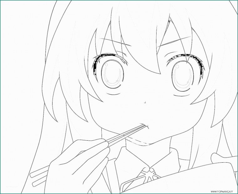 Раскраска аниме ТОРАДОРА