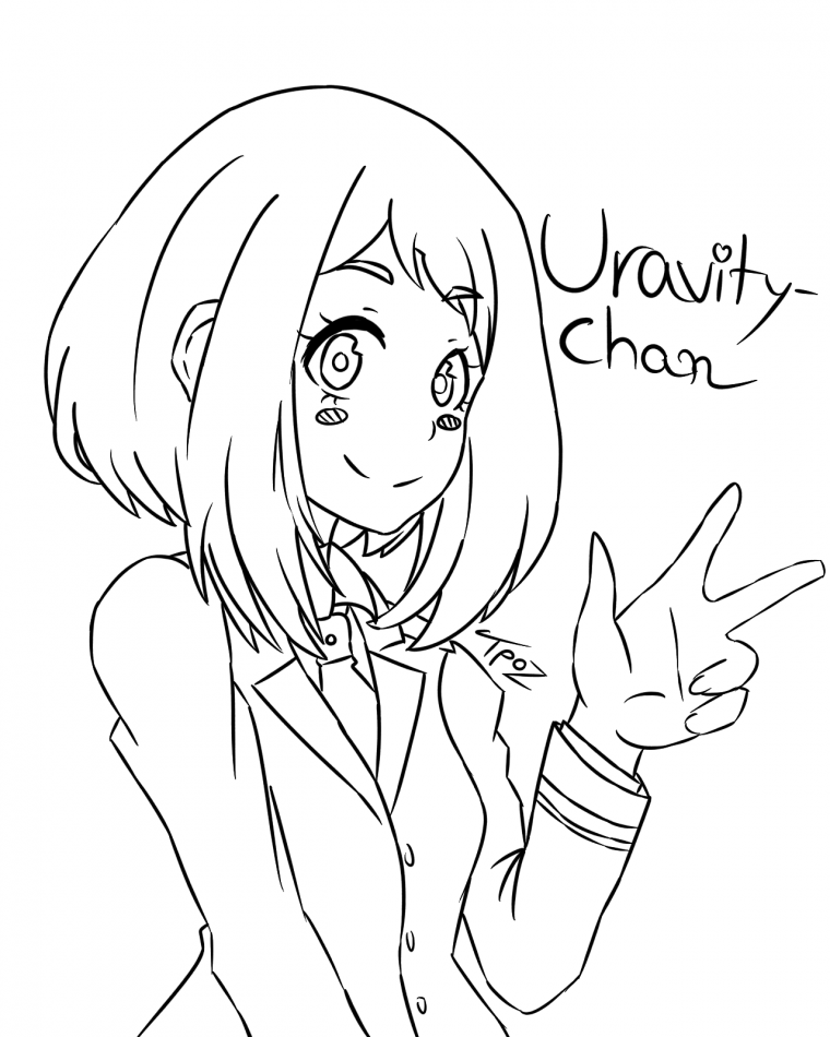 Аниме для раскрашивания