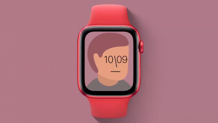 Часы эпл вотч 6 синие